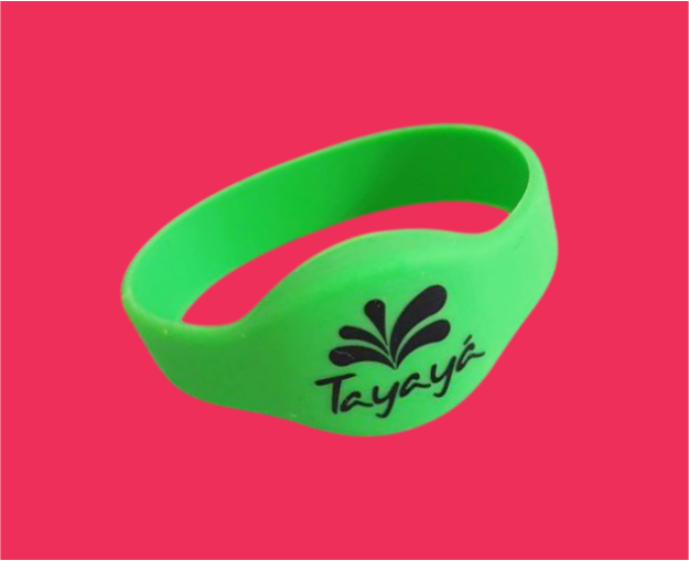 Pulseira de Silicone com chip