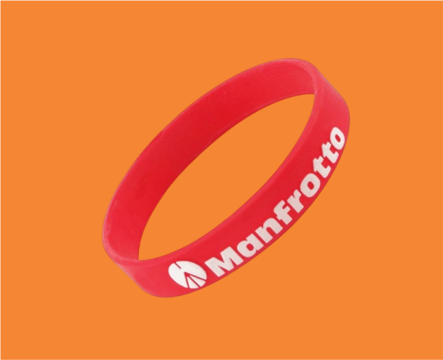 Pulseira de Silicone com Alto Relevo