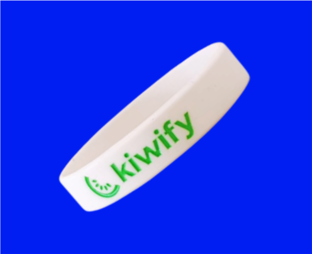 Pulseiras de Silicone com Baixo Relevo