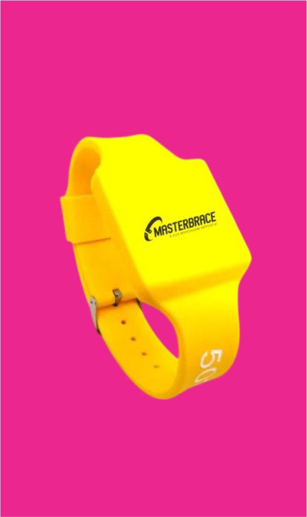 Pulseira de Silicone com Chip