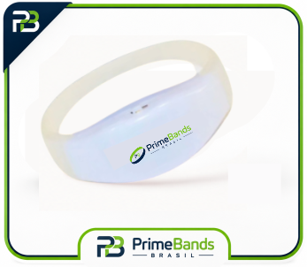 Pulseira de LED personalizada