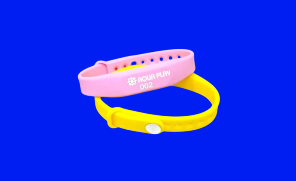 Pulseira de Silicone com Chip